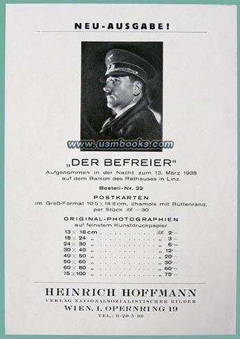 Adolf Hitler, the liberator, der Befreier
