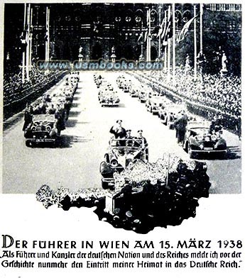 1938 Anschluss, Hitler in Wien