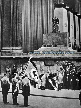 Nazi martyr monument at the Feldherrnhalle in Munich