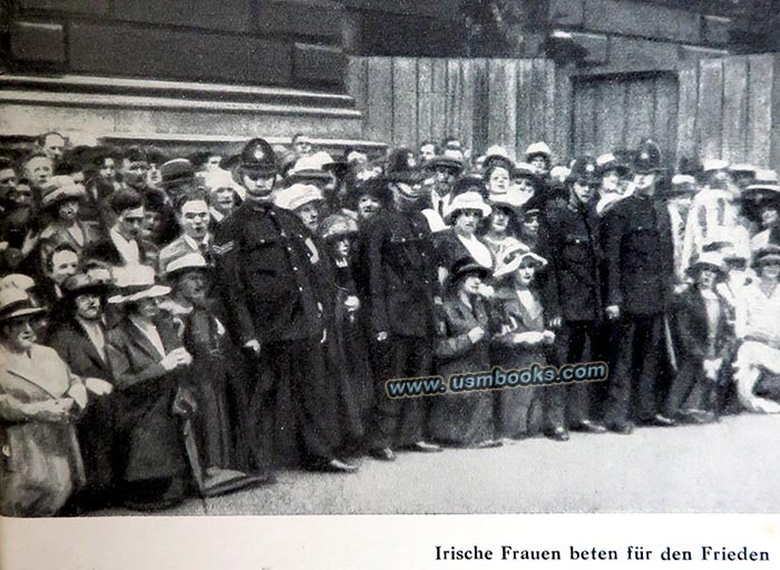 Irish women praying for peace