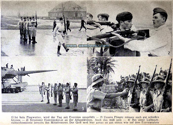 Luftwaffe shooting practice 