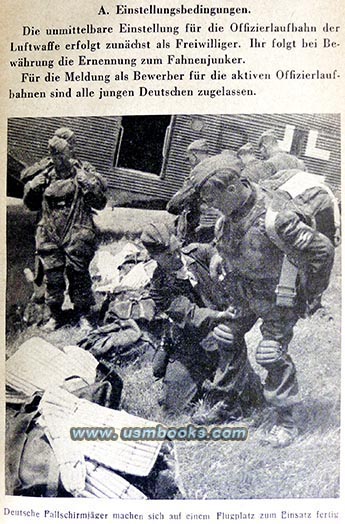 Luftwaffe Fallschirmjaeger, Nazi paratroopers