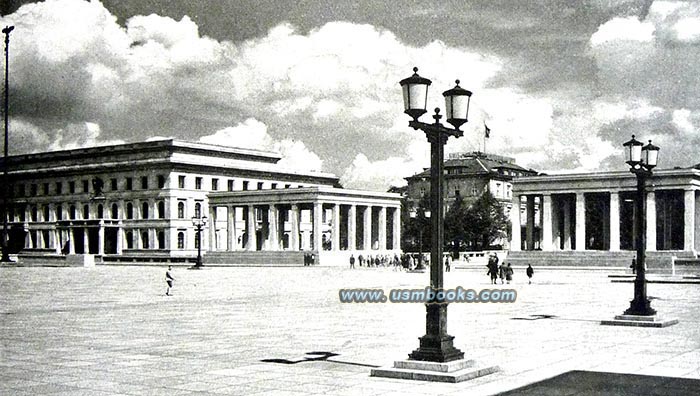 NSDAP Braunes Haus, Fhrerbau, NS Ehrentempel