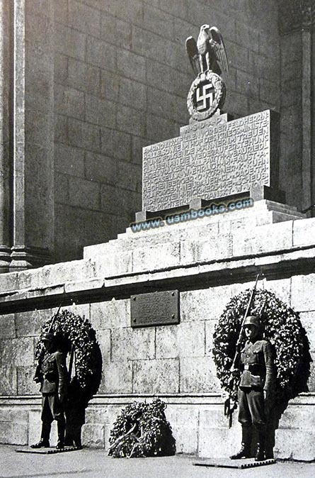 the Monument to the Fallen of the National Socialist Movement at the Feldherrnhalle
