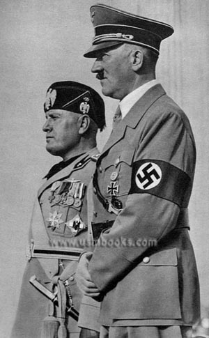 Mussolini and Hitler