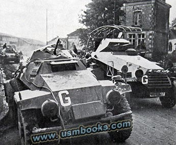 Nazi armored troops