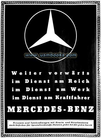 Mercedes-Benz in the service of the Reich