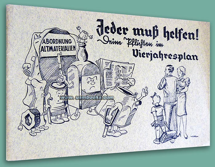 Jeder mu helfen! Dein Pflichten im Vierjahresplan, 1939